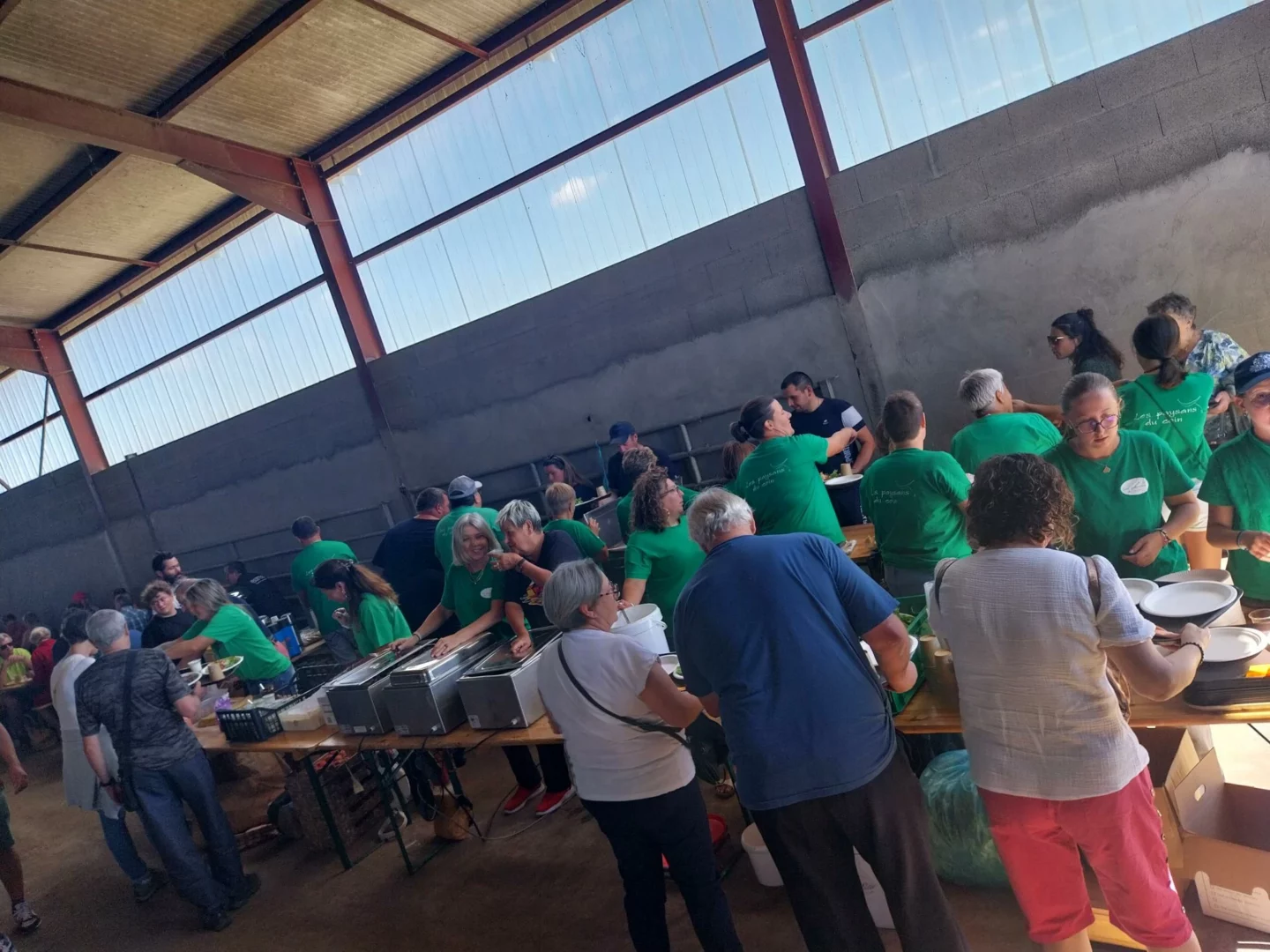 Repas des Paysans du Coin à St-Just Malmont